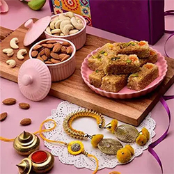 Delightful Rakhi Combo Pack