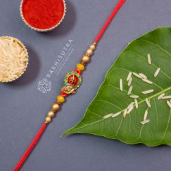 Traditional OM Rakhi for Bhaiya