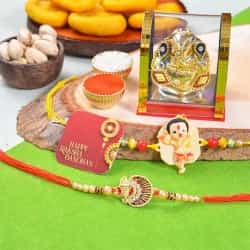 Mouthful Joy with Dual Ganesh Rakhis to Alappuzha