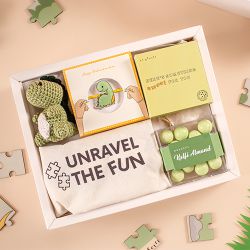 Adorable Dino themed Rakhi Hamper