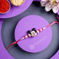 Stylish Mickey Mouse Rakhi for Kids