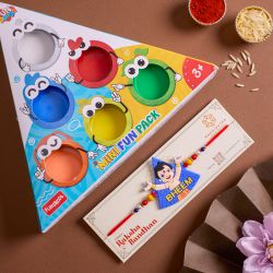 Kids Chota Bheem Rakhi N Funskool Fundough Combo to Andaman and Nicobar Islands