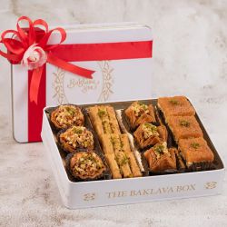 Celebratory Tin Of Premium Baklavas to India