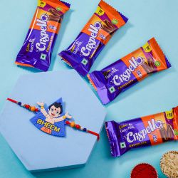 Sweet Celebrations  Bheem Rakhi Bundle to Chittaurgarh