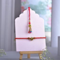 Elegant Ganesha Rakhi Duo