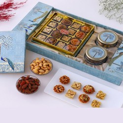 Delightful Nuts N Mithai Gift Box to Kollam
