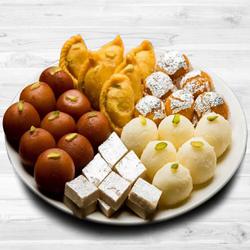 Delicious Assorted Sweets from Bhikaram to India