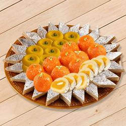 Delectable Sweets Platter 1kg from Bhikaram to Andaman and Nicobar Islands