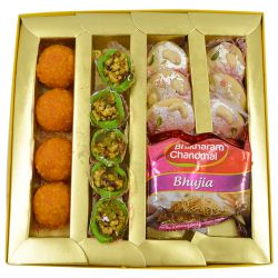 Sumptuous Assorted Sweets N Savoury Box to Andaman and Nicobar Islands