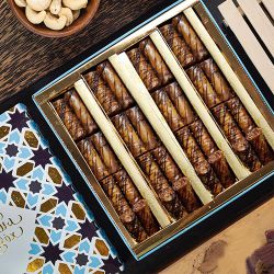 Blissful Chocolate Finger Baklava Gift Box to Kanjikode