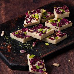 Exquisite Rose Dry Fruit Barfi Collection to Chittaurgarh