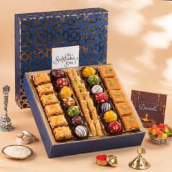 Elegant Baklava n Indian Sweets Collection to Tirur