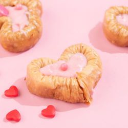 Heartfelt Blush Heart Baklava Treats