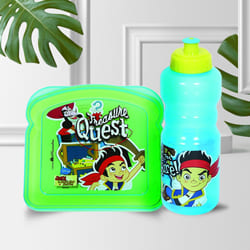 Exciting Disney Jake and The Never Land Pirates Sipper Bottle n Lunch Box to Cooch Behar