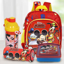 Marvelous Mickey Mouse School Utility Gift Combo for Kids to Cooch Behar