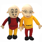 Adorable Motu Patlu Soft Toy Set to Palani