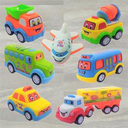 Marvelous Unbreakable Push N Go Crawling Toy Car Set to Kanjikode