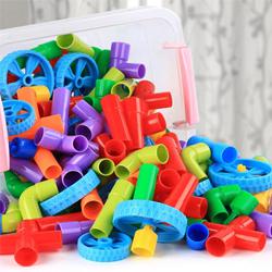 Exciting Building Block Pipes Puzzle Set to Palani