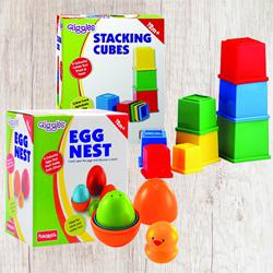 Remarkable Funskool Giggles Nesting Eggs N Stacking Cubes	 to Nipani
