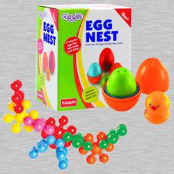 Amazing Funskool Kiddy Star Links N Giggles Nesting Eggs to Punalur