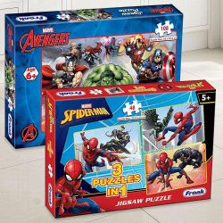 Wonderful Frank Marvel Spider-Man N Marvel Avengers Puzzle Set to Nipani