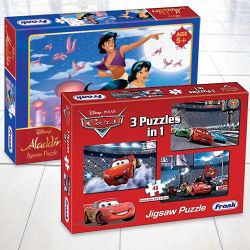 Remarkable Frank Disney Aladdin N Pixar Cars Puzzles to Cooch Behar