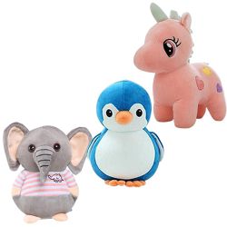 Exclusive Threesome Stuffed Toys Combo for Kids to Lakshadweep