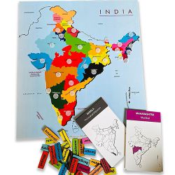 Colorful India Capitals Discovery Kit to Viluppuram