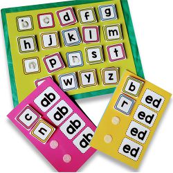 Bright CVC Word Builder Mats to Hariyana