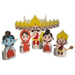 Mythical Ramayan Creative Craft Set to Hariyana