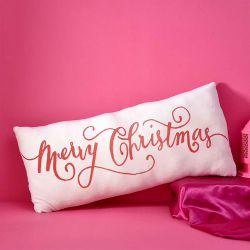 Christmas Cheer Stuffed Santa Cushion to Palani