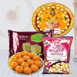 Marvelous Assortments Gift Combo for Pooja to Cooch Behar