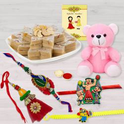 Delightful Rakhi Celebration Gift Assortment to Usa-rakhi-hampers.asp