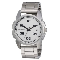 Exclusive Fastrack Casual Silver Dial Gents Analog Watch to Hariyana