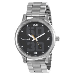 Classy Fastrack Bold Analog Black Dial Gents Watch to Marmagao