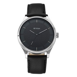 Smashing Titan Workwear Watch with Black Dial N Leather Strap to Marmagao