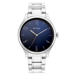 Amazing Titan Blue Dial Stainless Steel Strap Watch to Alappuzha