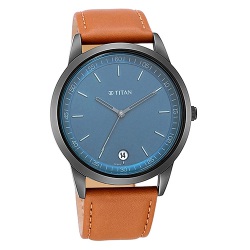 Robust Titan Analog Workwear Mens Watch with Blue Dial to Marmagao