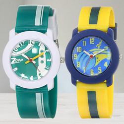 Marvelous Zoop Analogue Green N Multicolor Kids Watch to Muvattupuzha