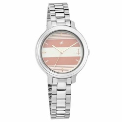 Stylish Fastrack Tripster Analog Pink Dial Womens Watch to Sivaganga