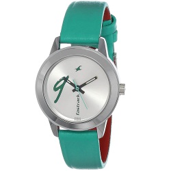 Trendy Fastrack Tropical Waters Leather Strap Watch for Women to Muvattupuzha