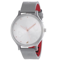 Lovely Fastrack Silver Dial Ladies Watch to Rourkela