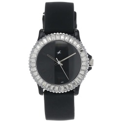 Designer Fastrack Beach Black Dial Womens Watch to India