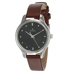 Trendsetting Titan Womens Workwear Watch with Black Dial to Perumbavoor