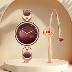 Stylish Fastrack Brown Dial Watch to Muvattupuzha