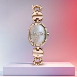 Elegant Fastrack Mother of Pearl Dial Watch to Muvattupuzha