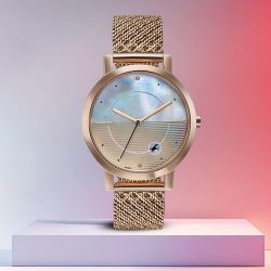 Pretty Mother of Pearl Dial Watch