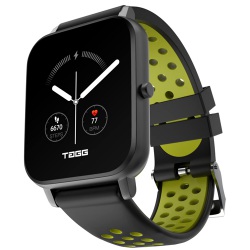Remarkable TAGG Verve Sense Green Black Smartwatch to Cooch Behar