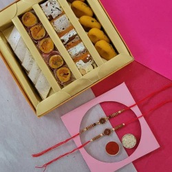 Amazing Rakhi Sweet Combo to Rakhi-to-world-wide.asp