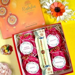 Attractive Rakhi N Nuts Signature Box to Rakhi-to-world-wide.asp